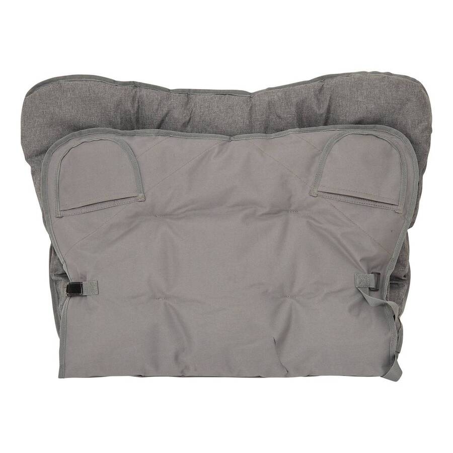 Fauteuil de camping pliant, gris