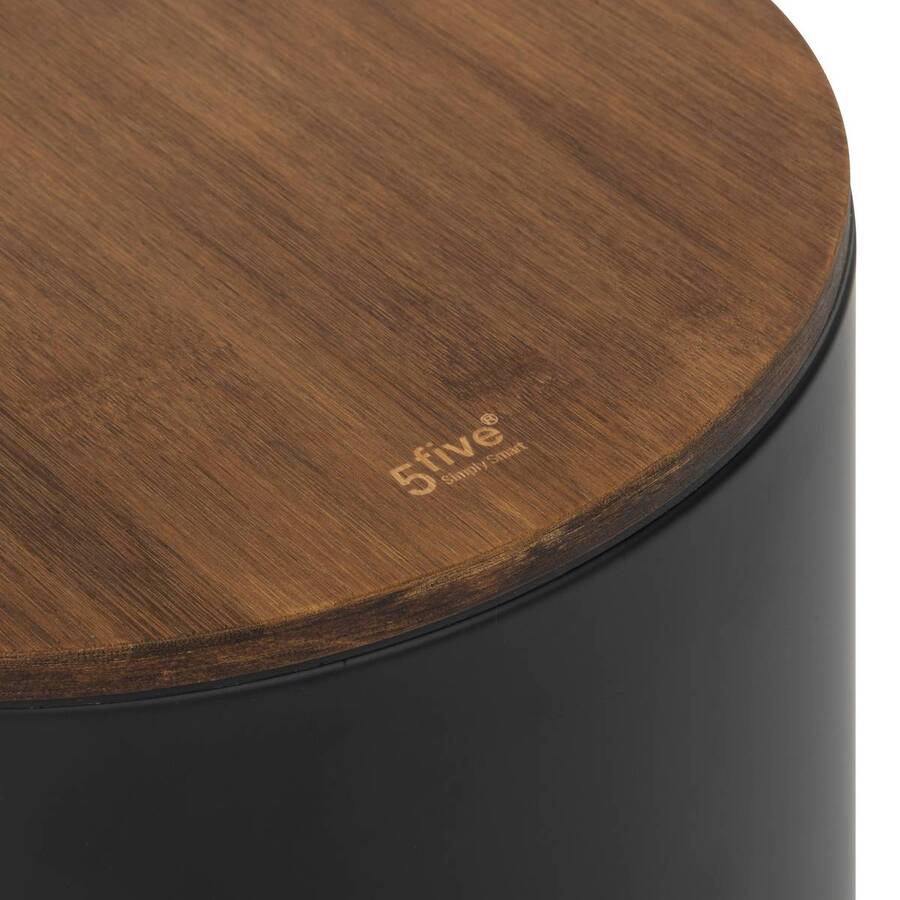Poubelle 27,3 l, noir Modern color