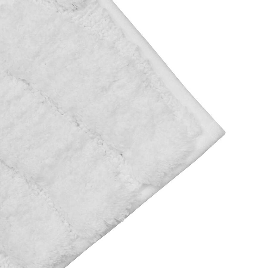 Tapis 75x50x1,8 cm, blanc 