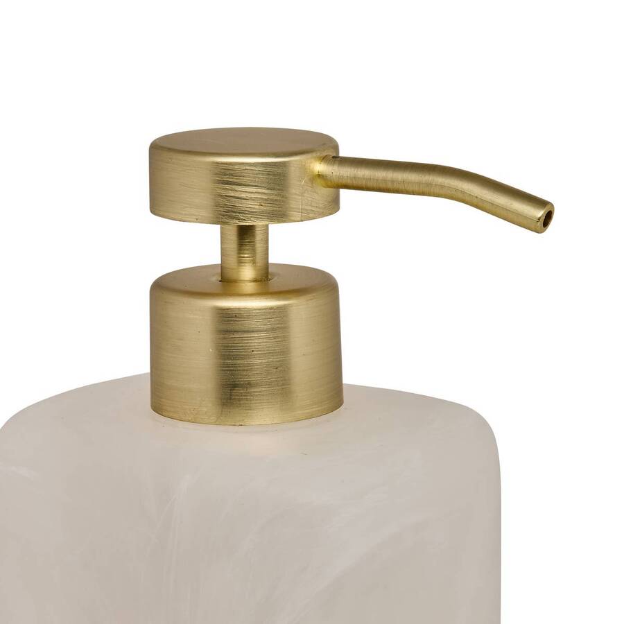 Distributeur à savon, 370 ml, blanc Cloudy