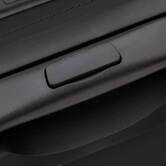 Set de 3 valises souples, 2 roues, fermeture tsa, noir