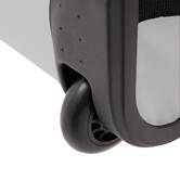 Set de 3 valises souples, 2 roues, fermeture tsa, argile