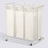 Panier à linge, 48 l, beige Linea
