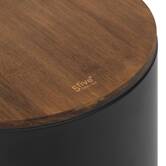 Poubelle 27,3 l, noir Modern color
