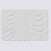 Tapis 75x50x1,8 cm, blanc 