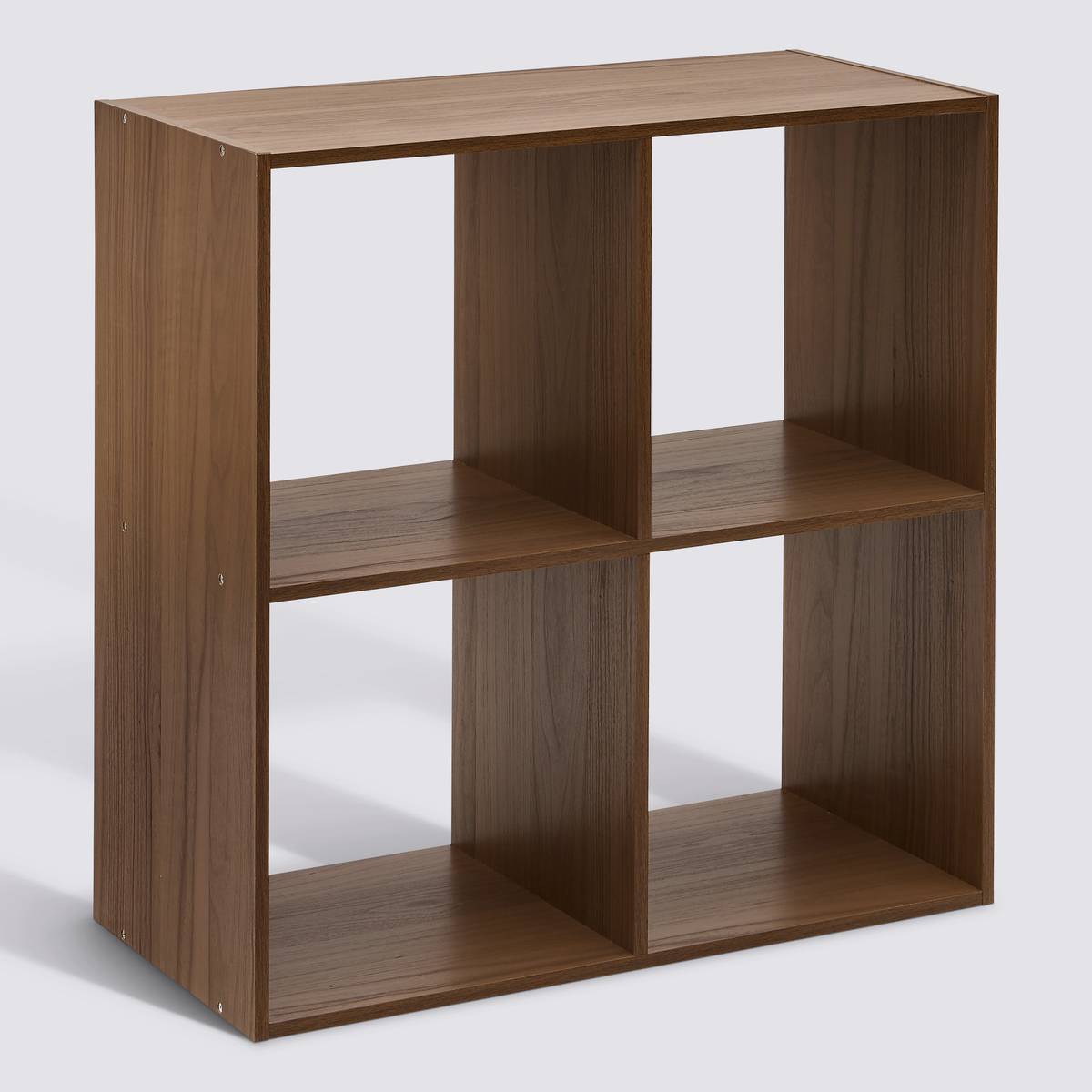 Étagère 4 cases, marron Mix'n modul