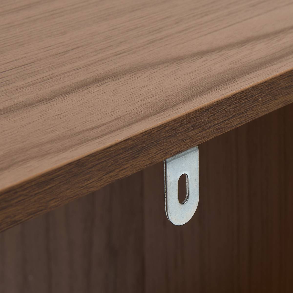 Étagère 4 cases, marron Mix'n modul