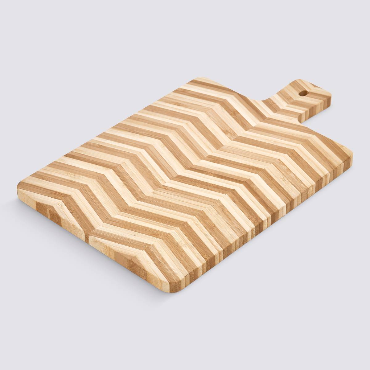 Planche à découper, 40x25 cm, bambou, beige Bambou