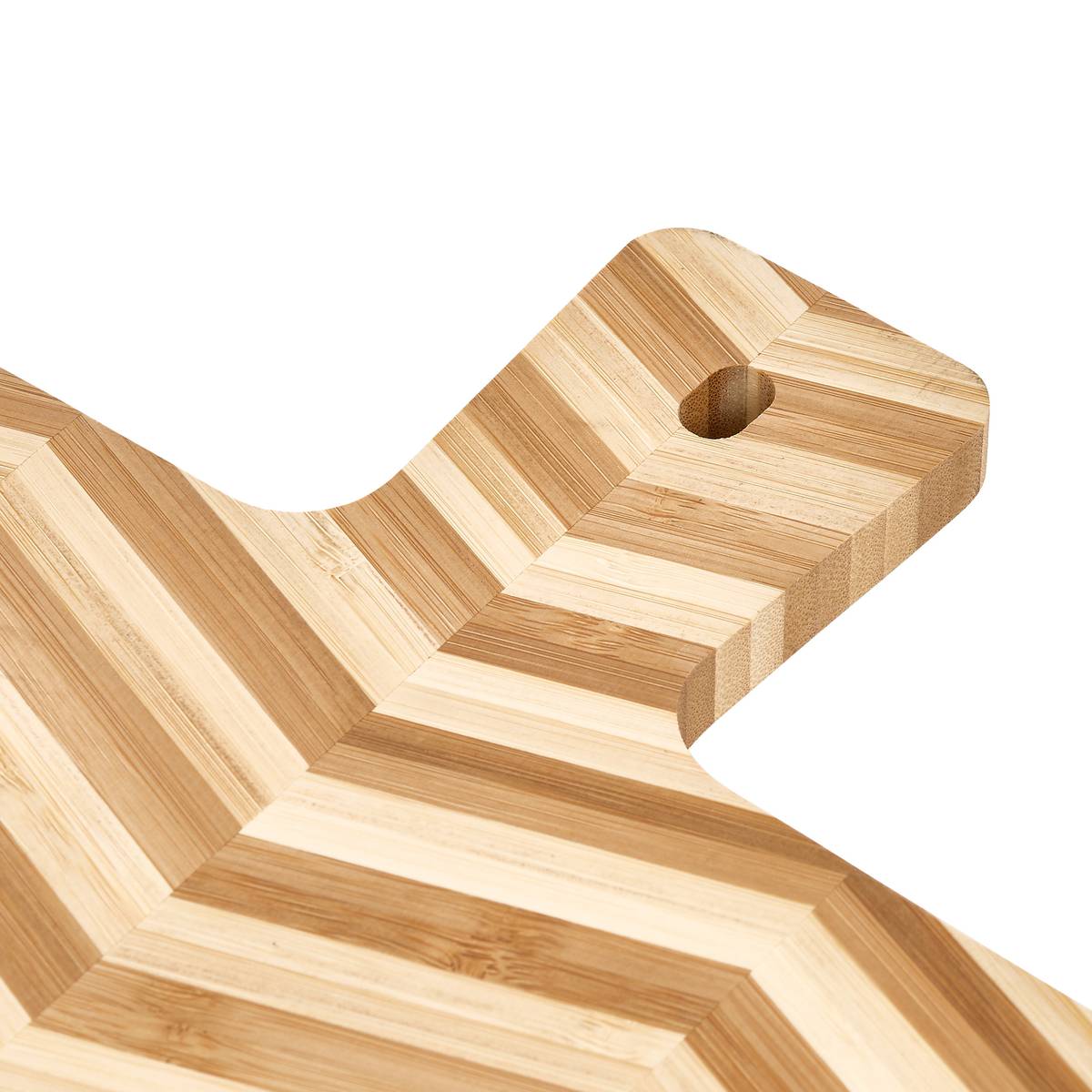 Planche à découper, 40x25 cm, bambou, beige Bambou