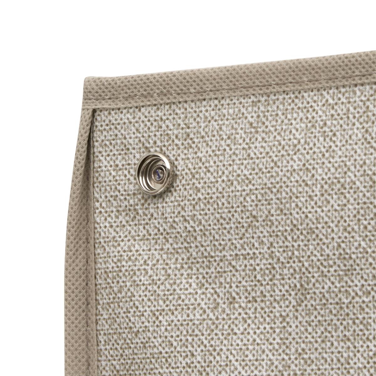 Rangement 6 cases, 30,5x91 cm, beige Cube'n door