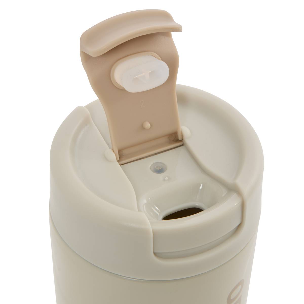 Mug isotherme, 0,3l, beige lin
