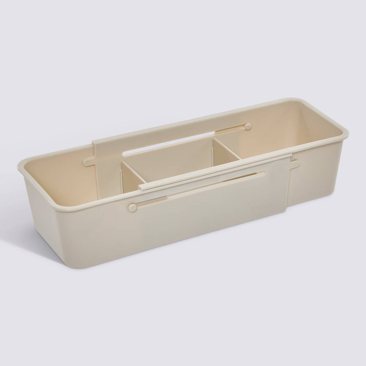 Organiseur pour tiroir extensible, 38,5x10 cm, argile Stora