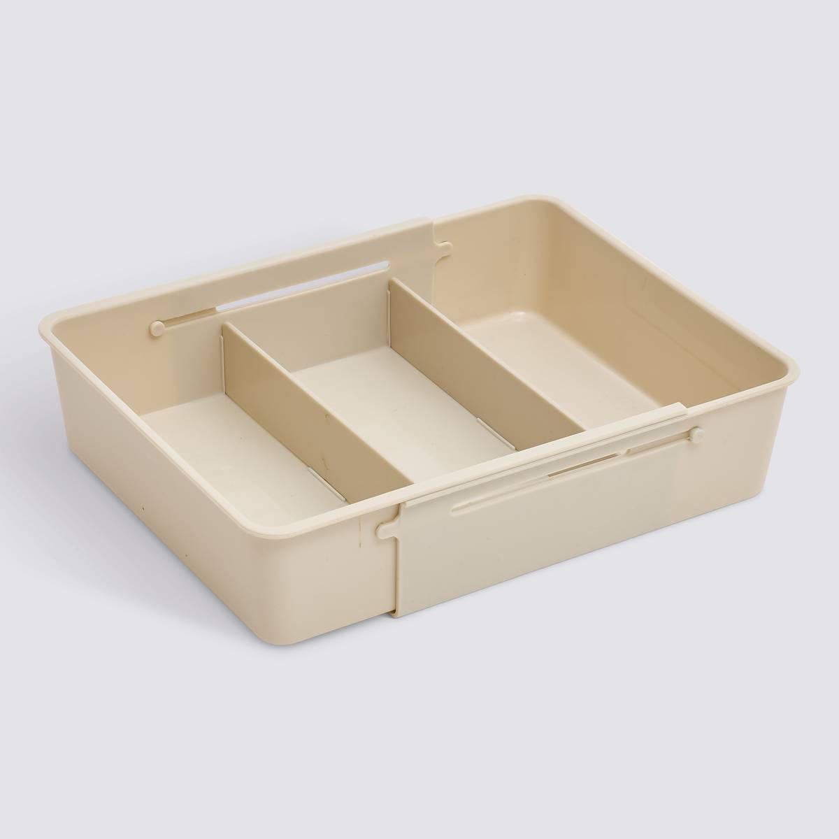 Organiseur pour tiroir extensible, 38,5x20 cm, argile Stora