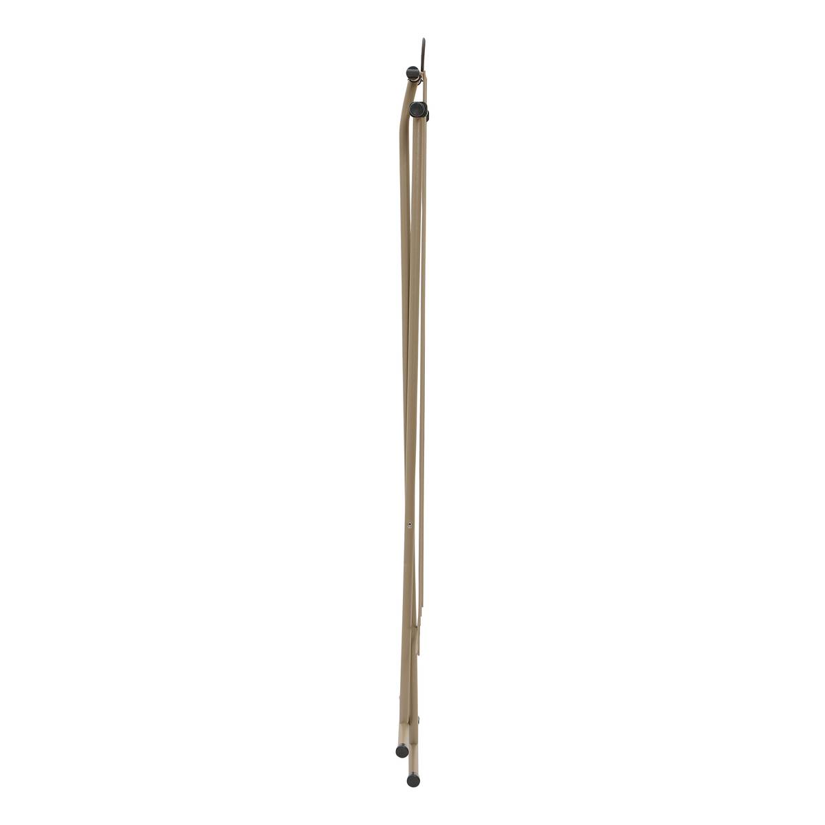 Étendoir à linge accrochable, 6 m d'étendage, beige