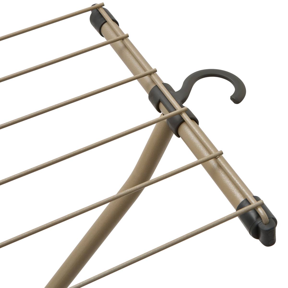 Étendoir à linge accrochable, 6 m d'étendage, beige