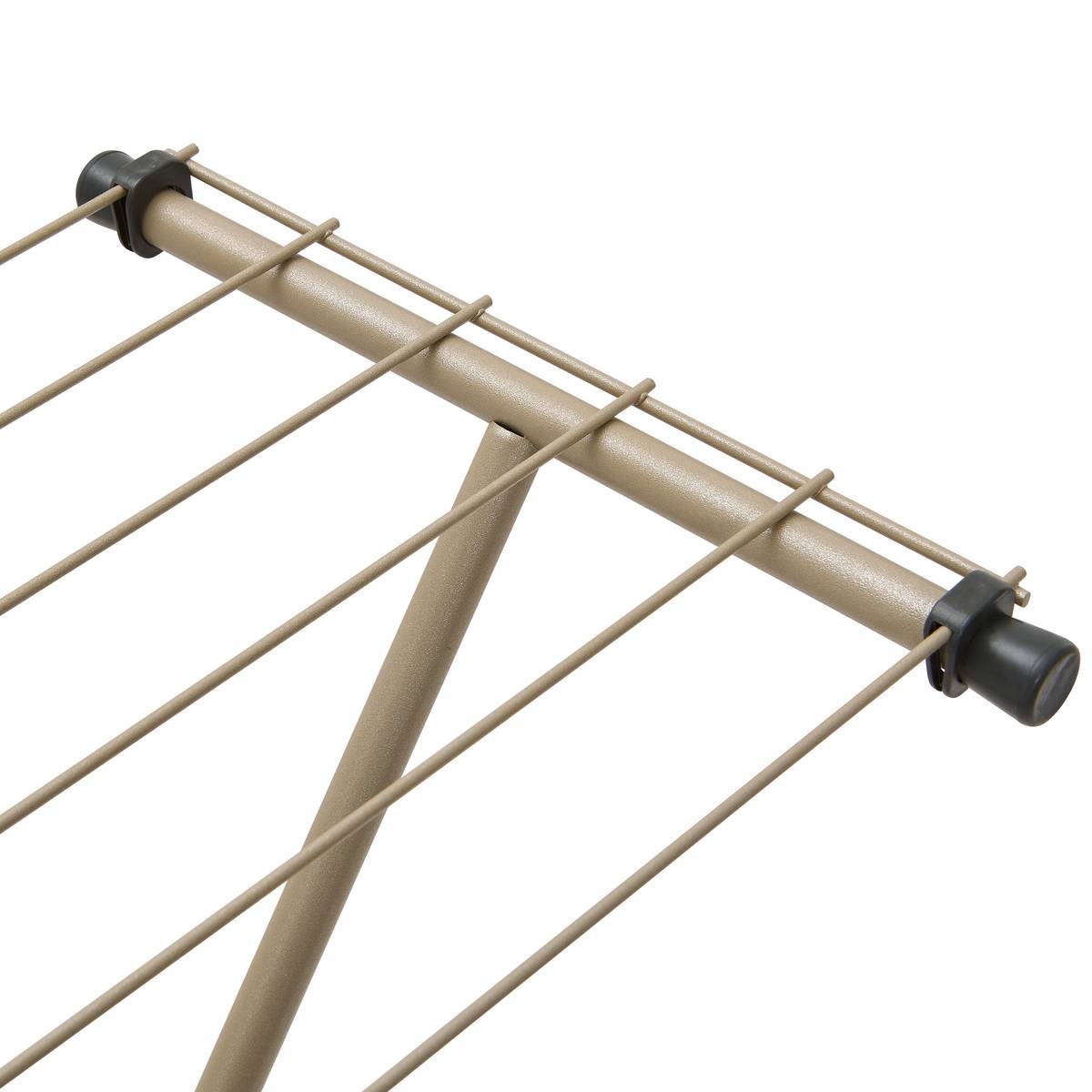 Étendoir à linge accrochable, 6 m d'étendage, beige