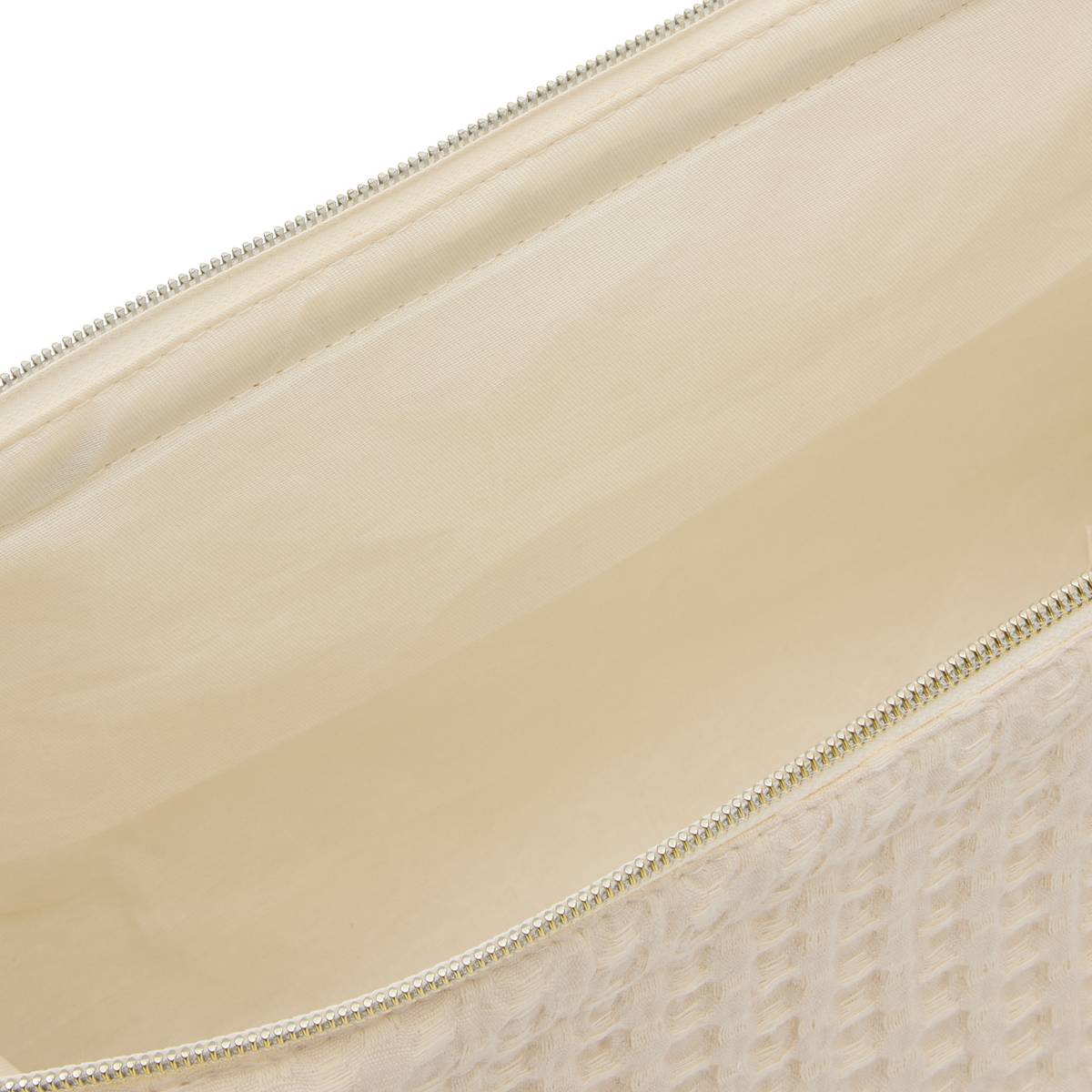 Trousse de toilette, l.27 x h.16 cm, beige Waffle
