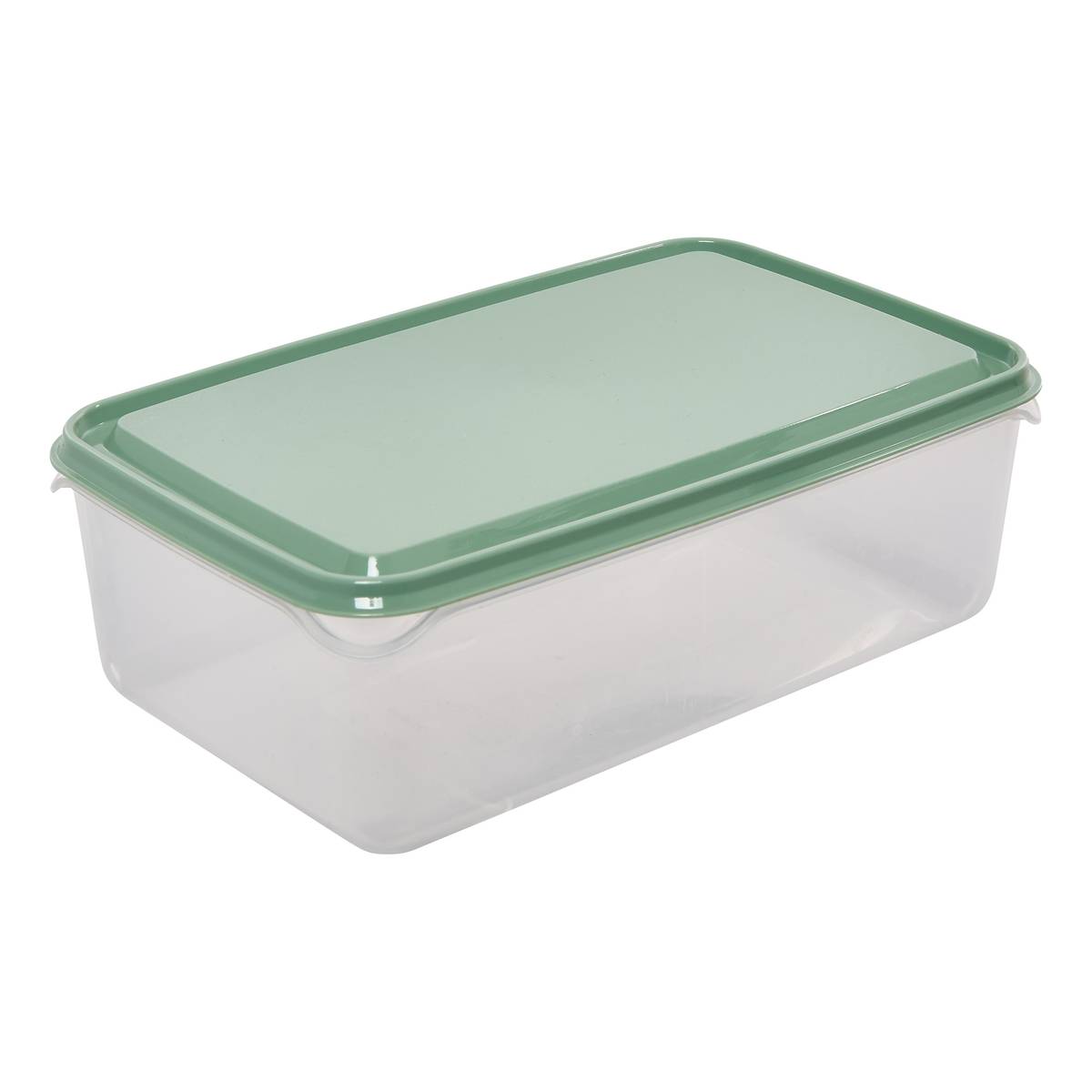 Lot de 12 boîtes de conservation, 0,19/0,35/0,6/2,1l, transparent Essentiels