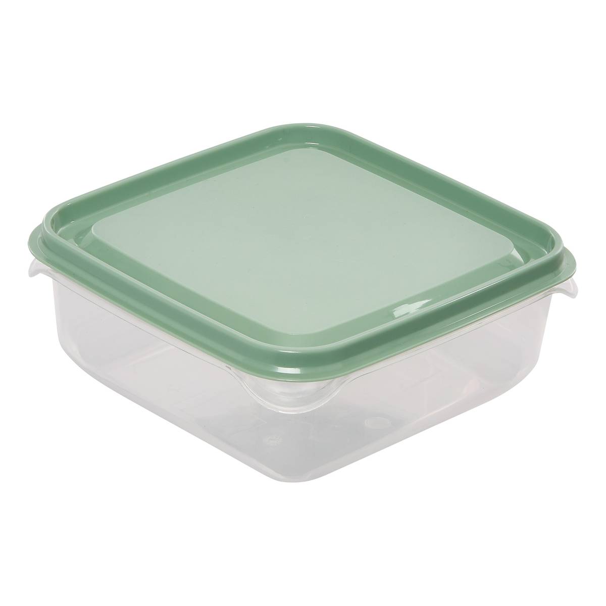 Lot de 12 boîtes de conservation, 0,19/0,35/0,6/2,1l, transparent Essentiels