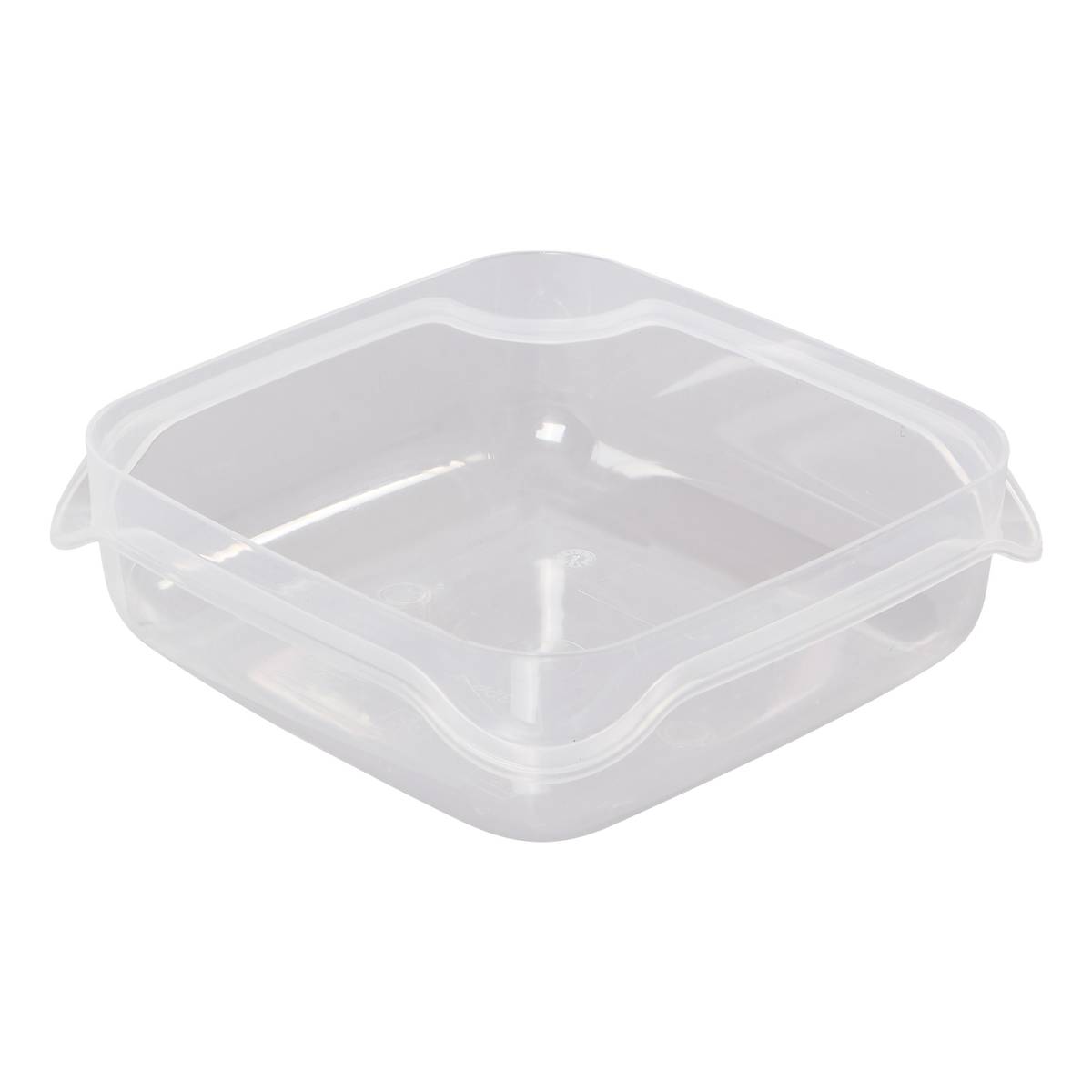 Lot de 12 boîtes de conservation, 0,19/0,35/0,6/2,1l, transparent Essentiels