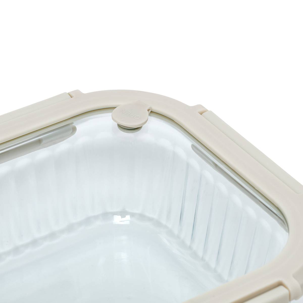 Lot de 3 boîtes de conservation, 3,2/5,2/8l, transparent