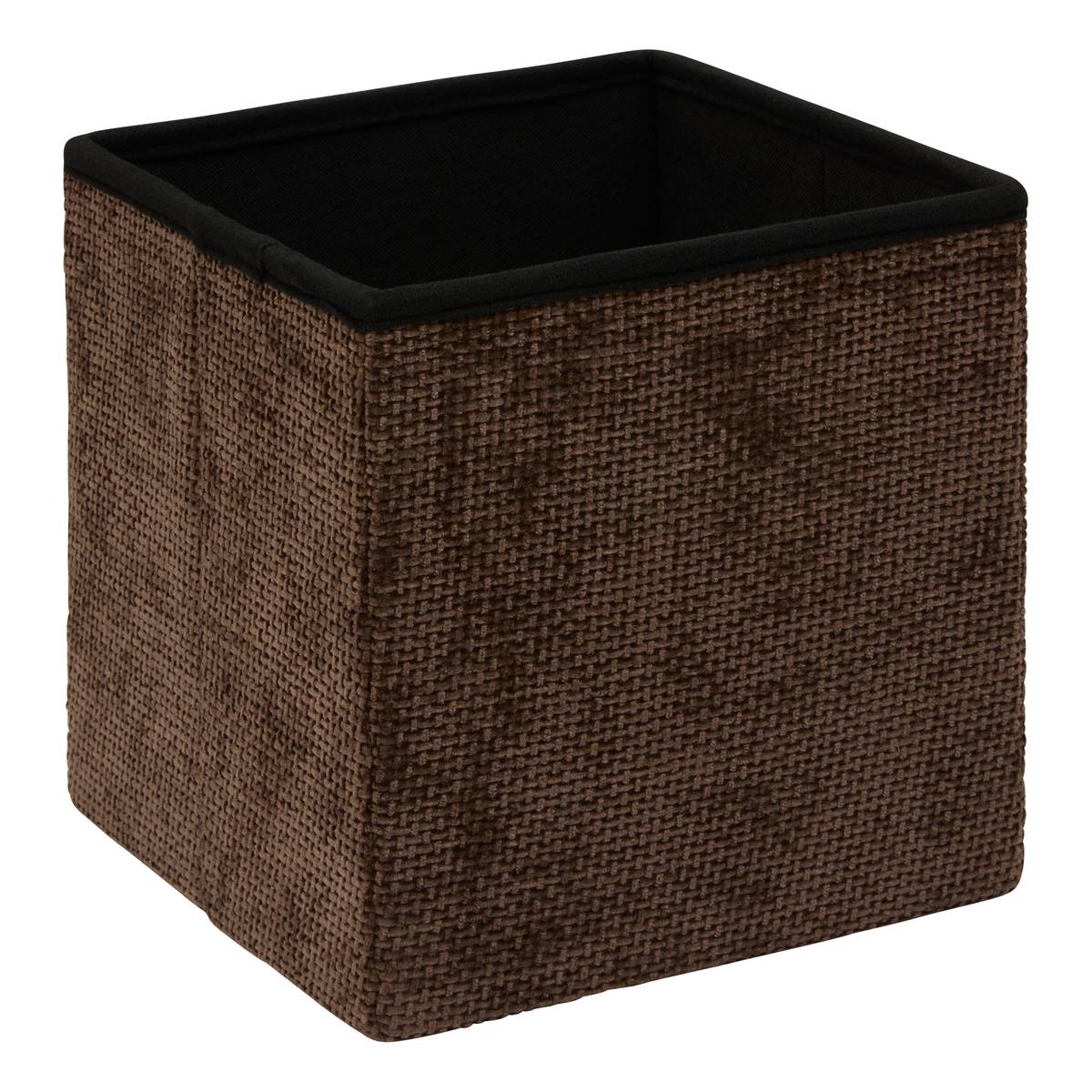 Pouf, 31x31 cm, chocolat