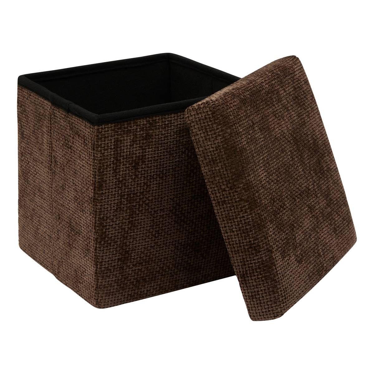 Pouf, 31x31 cm, chocolat