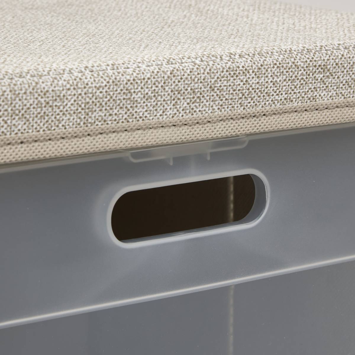 Rangement 2 cases, 30,5x60,5 cm, beige Cube'n door