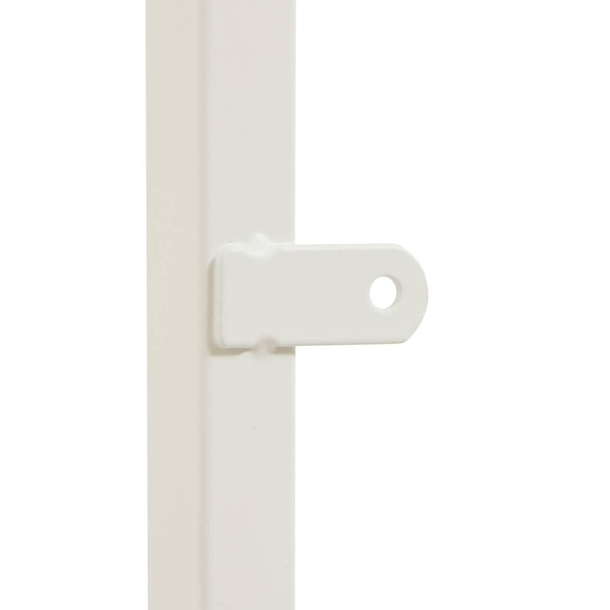 Portant à vêtements 5 tiroirs, 173,5x75 cm, blanc Meshy