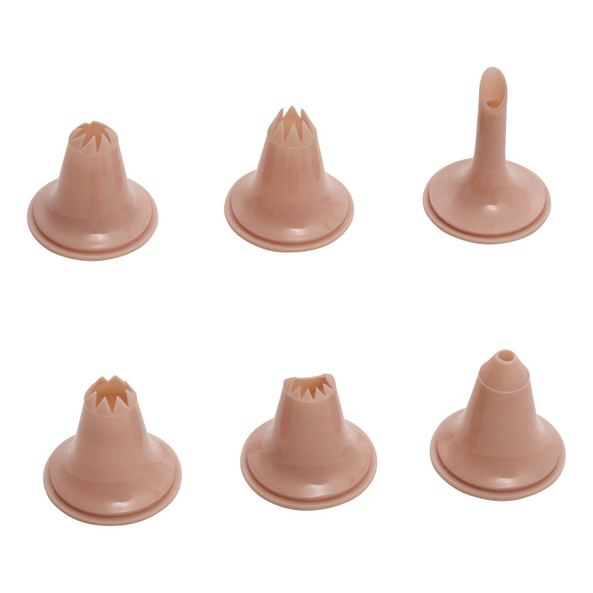 Set seringue à pâtisserie et 6 douilles, l.23 cm Essentiels