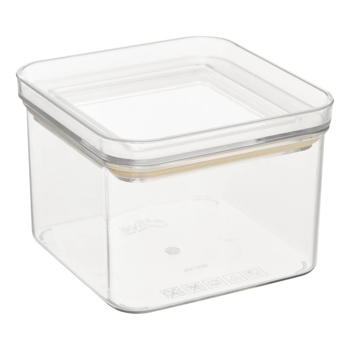 Lot de 3 boîtes de conservation, 0,5/1/1,5l, transparent
