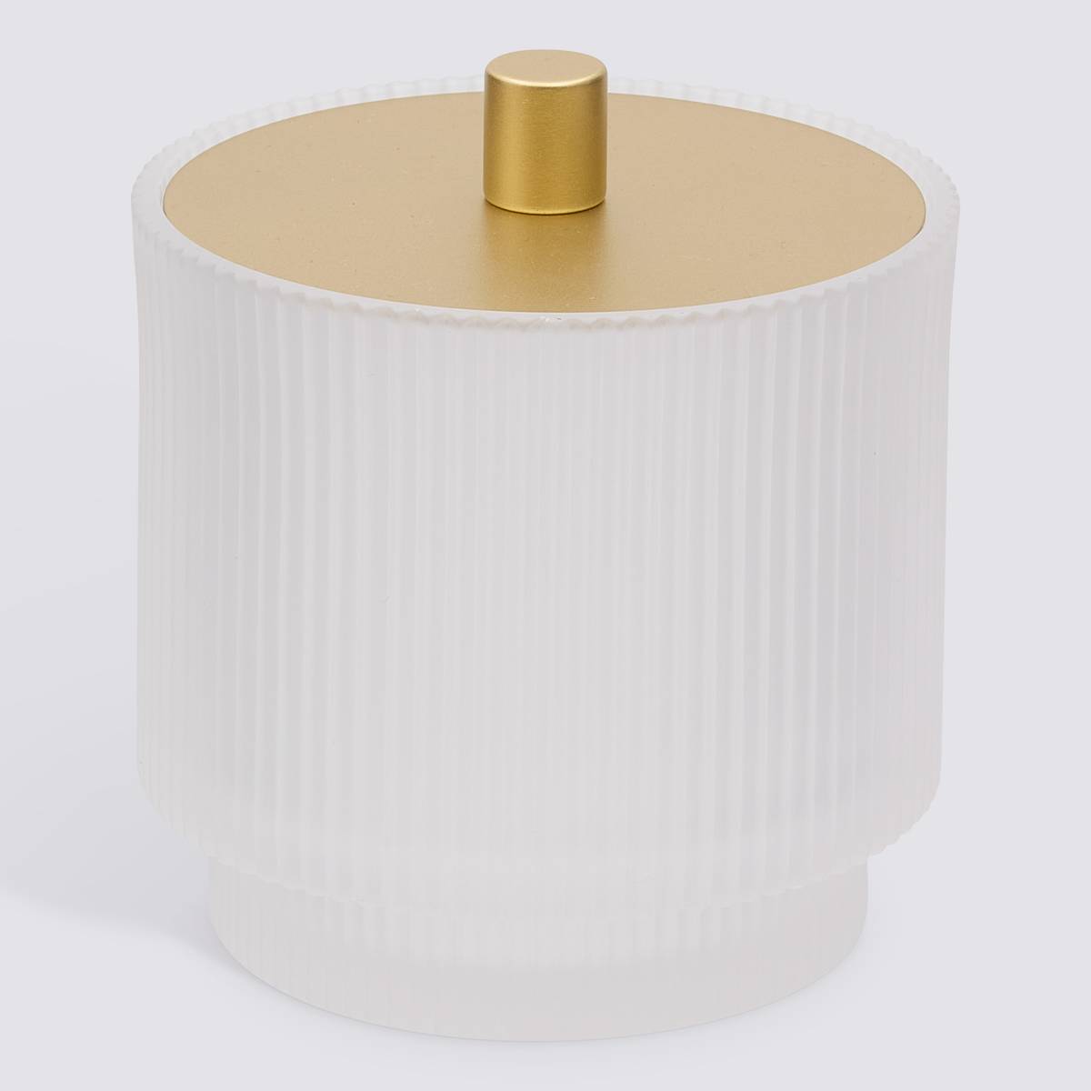 Pot à cotons, d.9,8 cm, blanc Solis