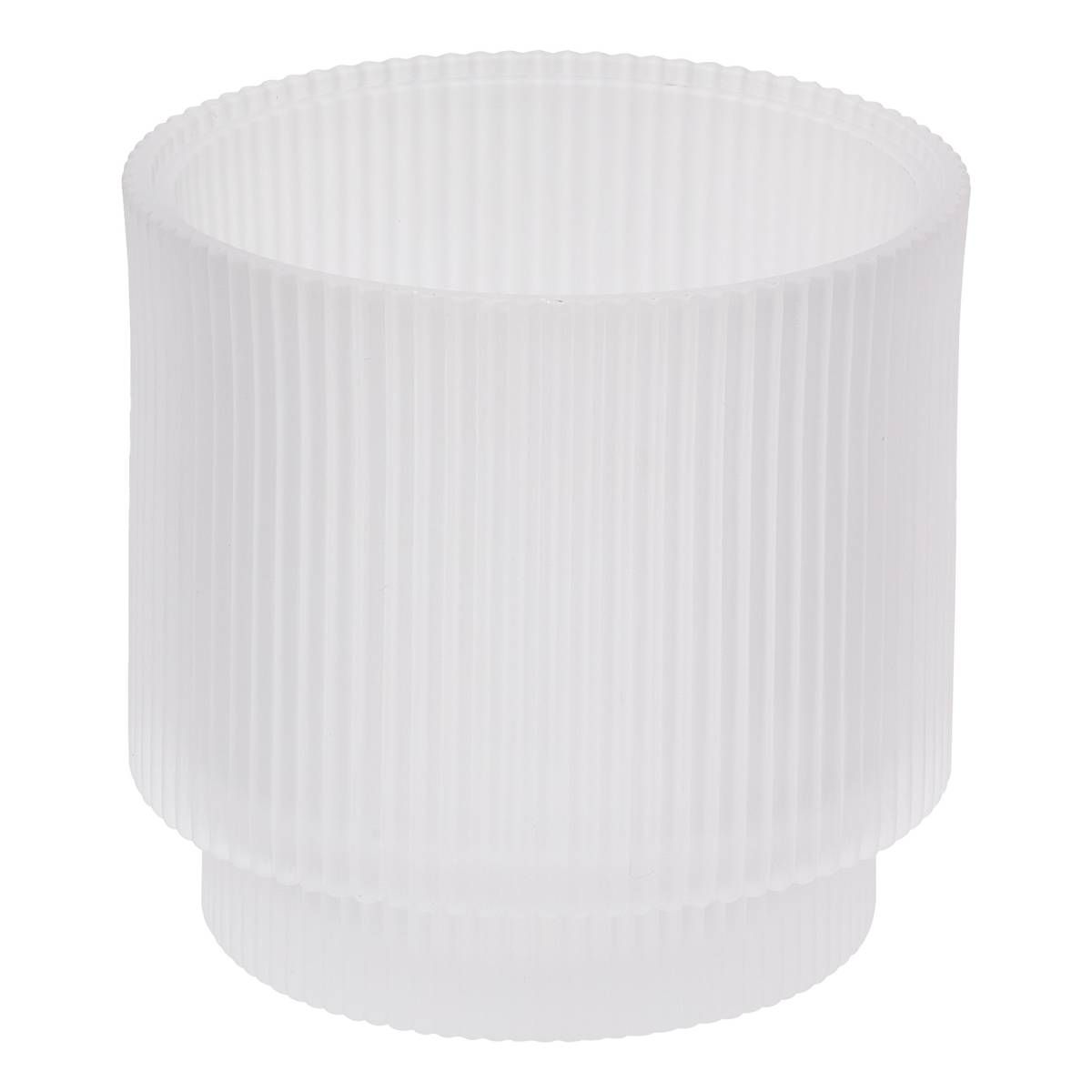Pot à cotons, d.9,8 cm, blanc Solis