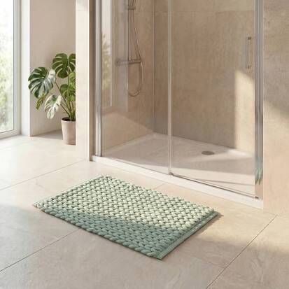 Tapis, 75x50 cm, vert céladon Colorama