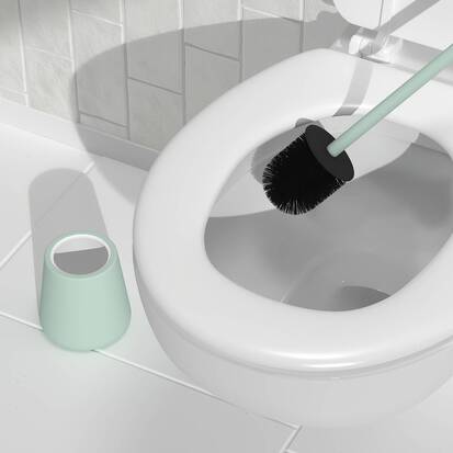 Brosse wc, d.11,5 cm, vert céladon Colorama