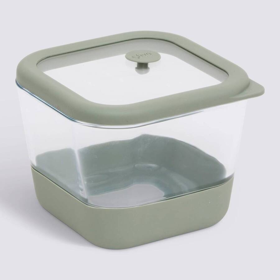 Boîte de conservation, 0,8l, verre borosilicate Siliglass