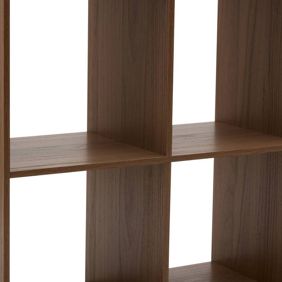 Étagère 4 cases, marron Mix'n modul