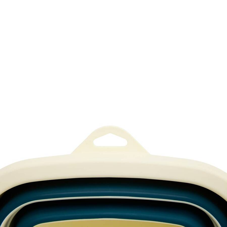 Seau rétractable, 25,2x25,2 cm 