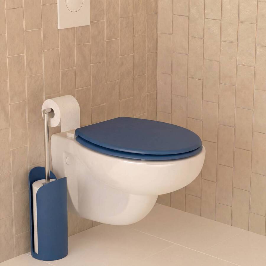 Dérouleur avec réservoir, h.60 cm, bleu Colorama