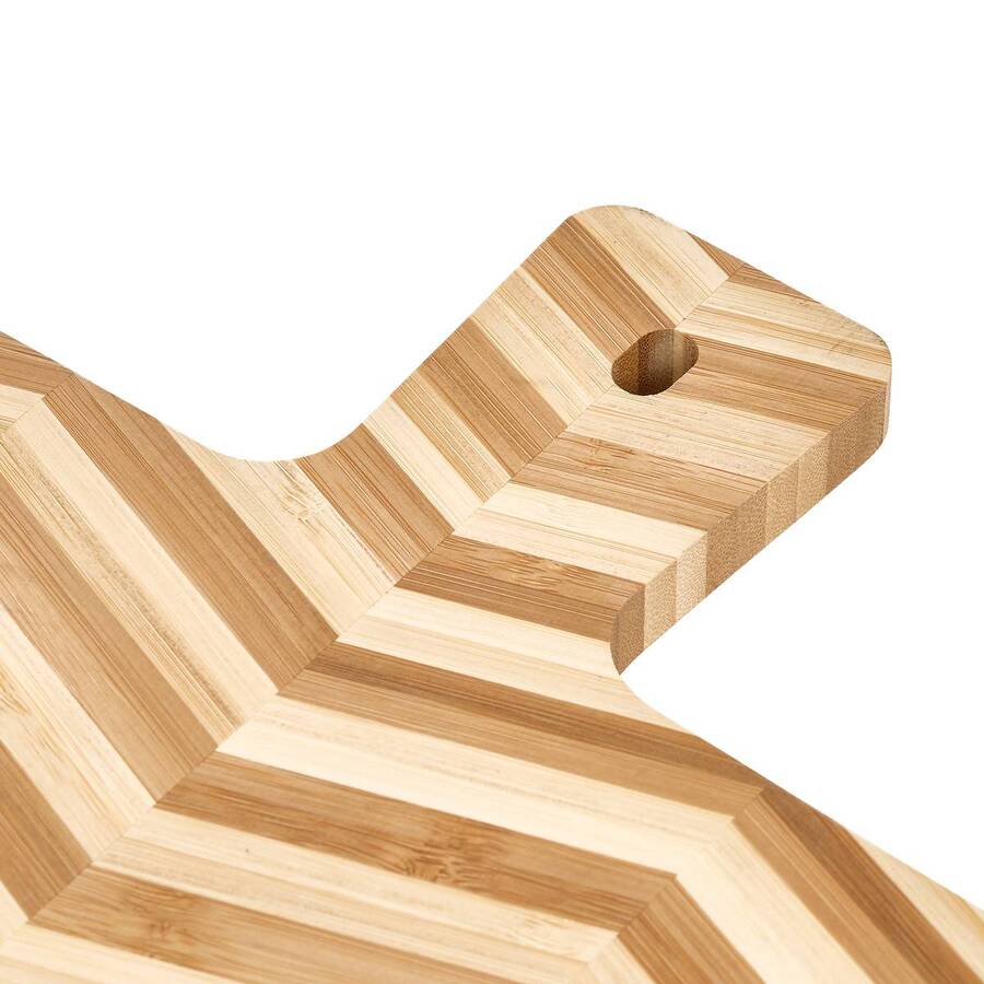 Planche à découper, 40x25 cm, bambou, beige Bambou