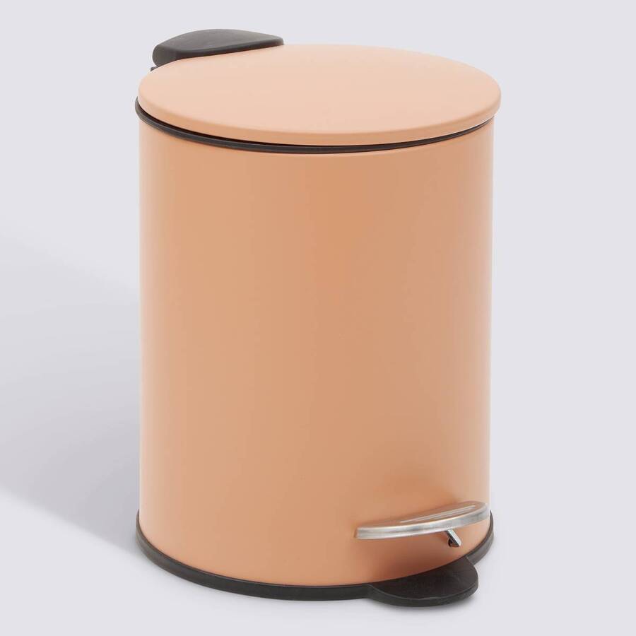 Poubelle manuelle, 2,7l, rose blush Colorama