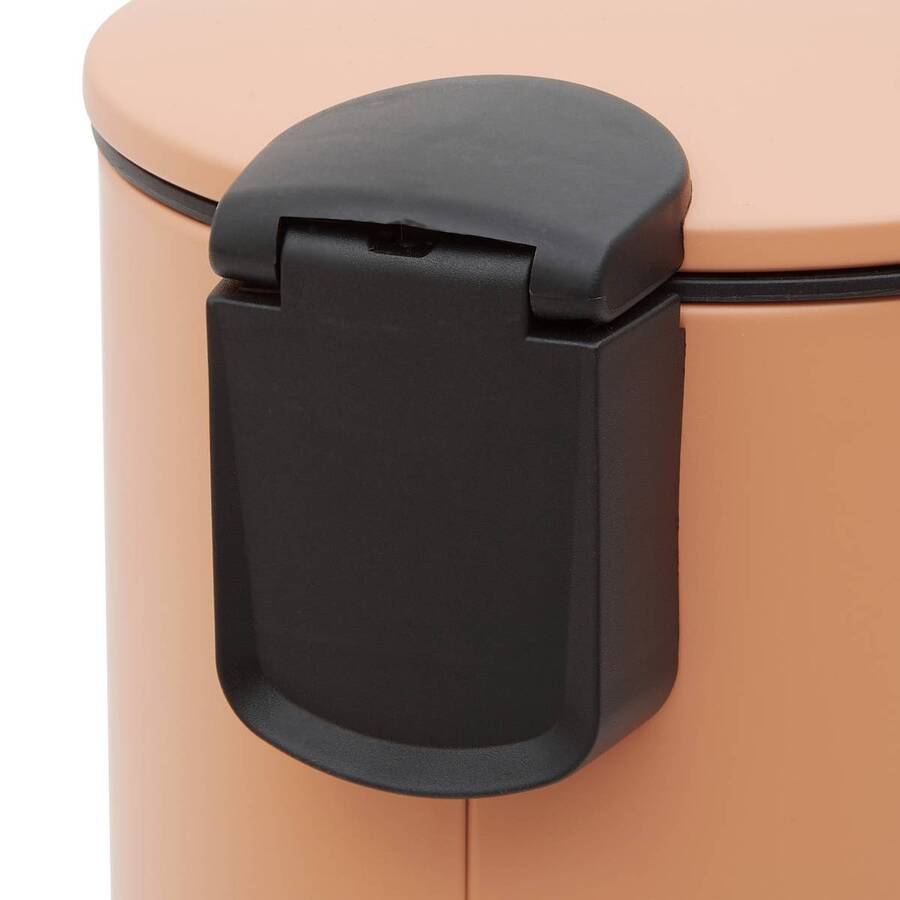 Poubelle manuelle, 2,7l, rose blush Colorama