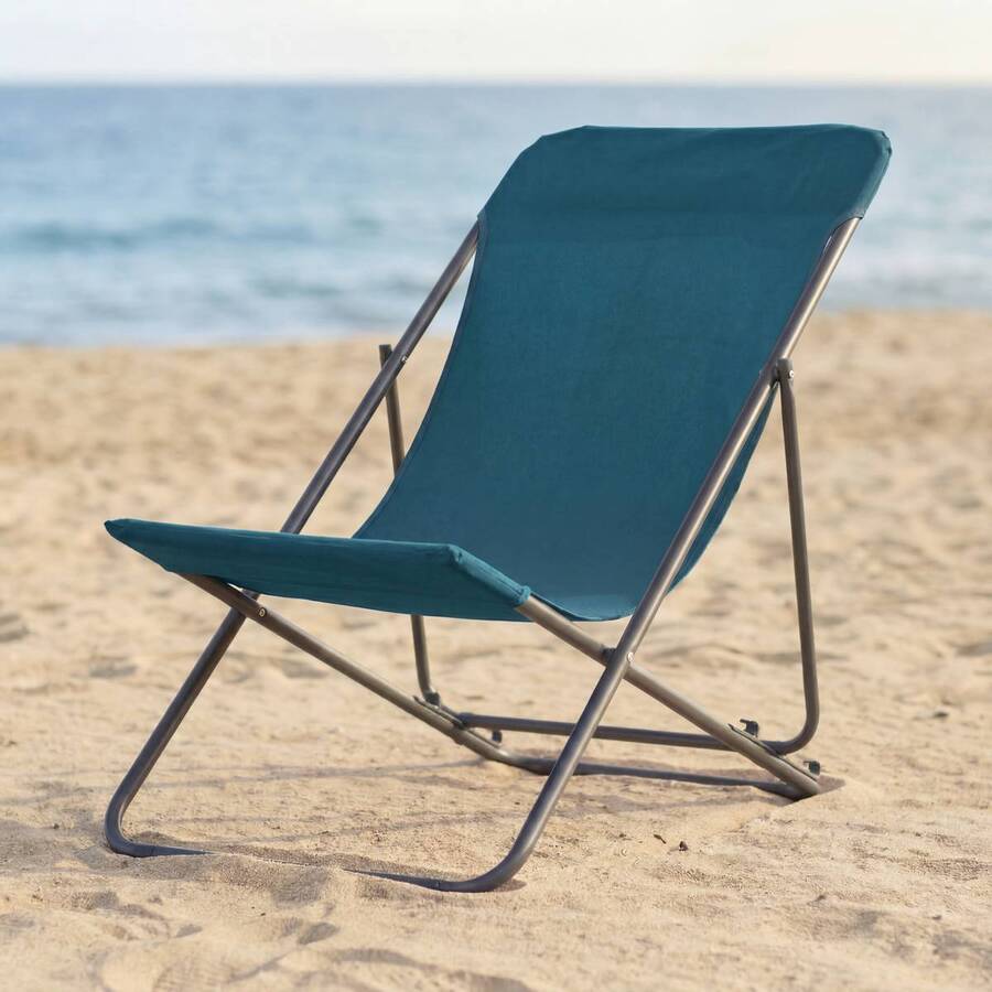 Chilienne, 75x56 cm, bleu pétrole 