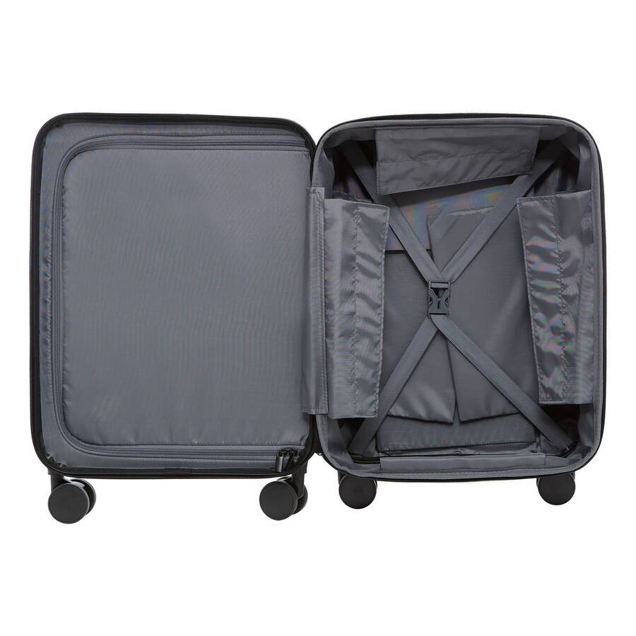 Valise cabine pliable 8 roues, 40l, violet