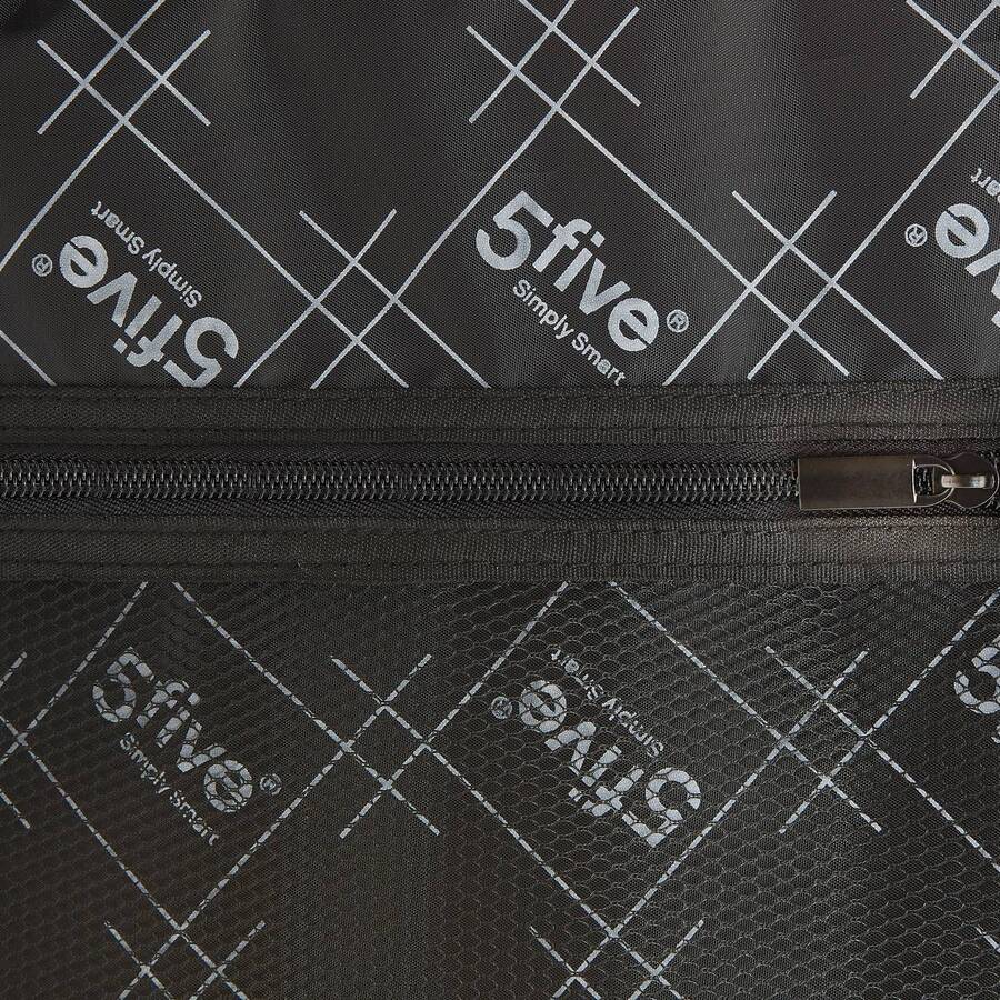 Valise 8 roues, ouverture frontale, 40l, noir