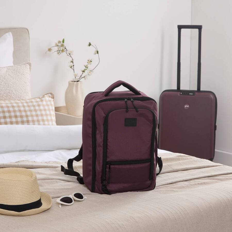 Sac à dos cabine, 18l, violet