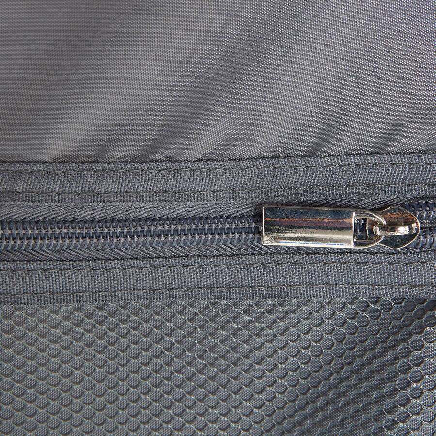 Valise 4 roues, ouverture frontale, 40l, gris