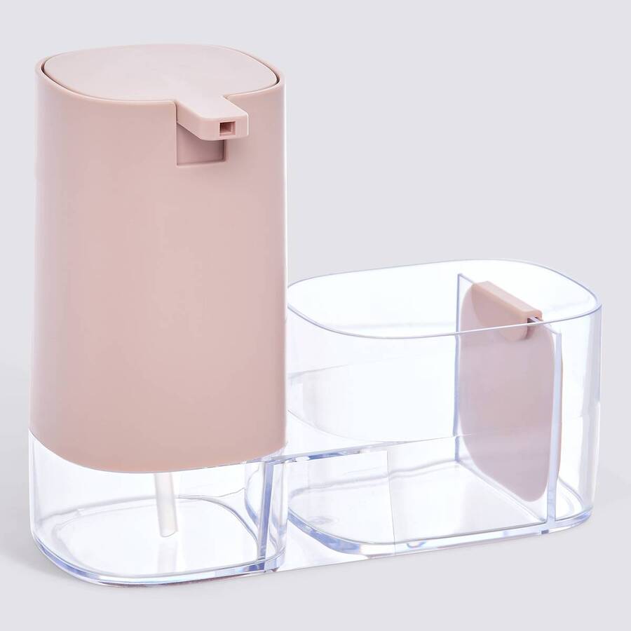 Distributeur de savon, 540ml, rose Poly
