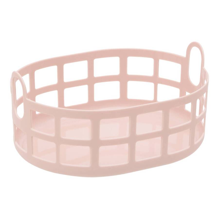 Corbeille à pain, l.24 cm, rose Poly