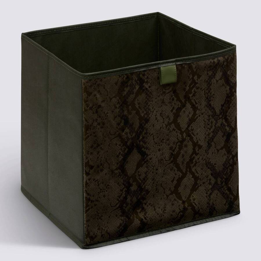 Boîte de rangement, 31x31 cm, marron Mix'n modul